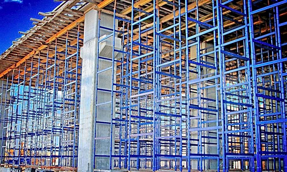 H Tipi Dış Cephe İskelesi