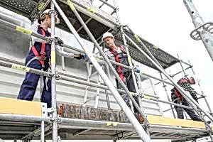 Cephe İskelesinde İş Sağlığı ve Güvenliği